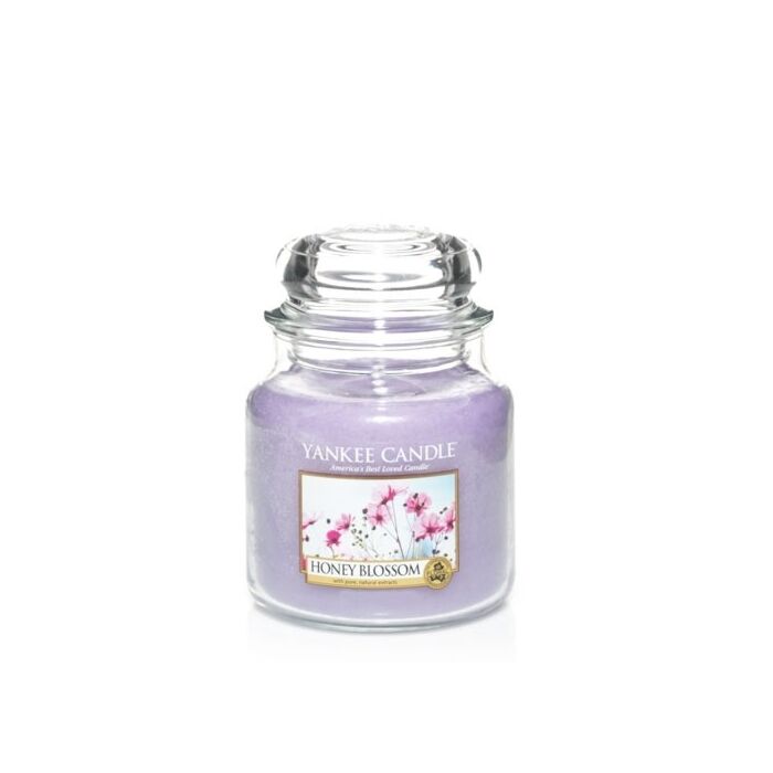 Yankee Candle Honey Blossom Medium Jar -1
